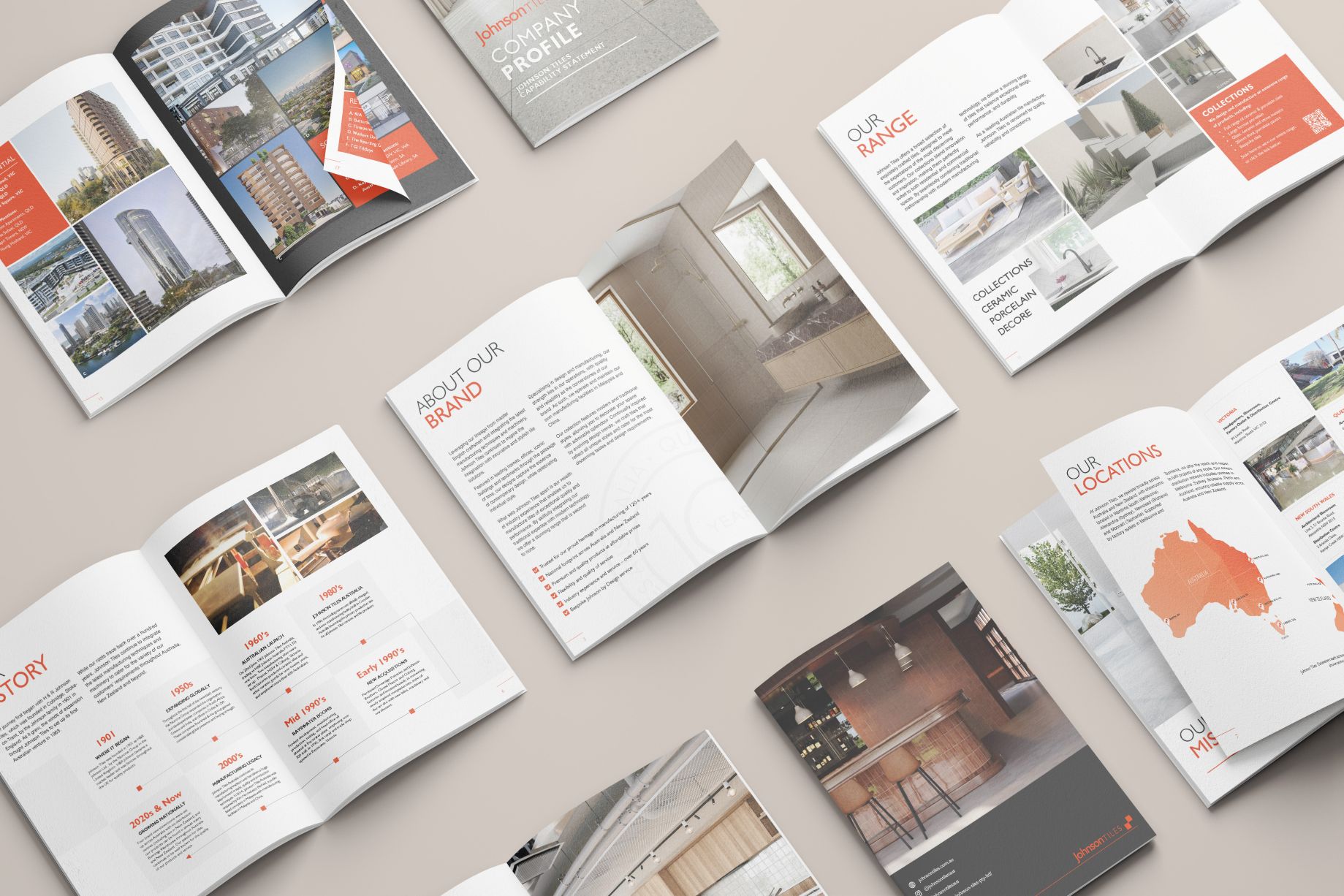 Publication Design Johnson Tiles